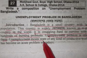 Unemployment Problem in Bangladesh Composition