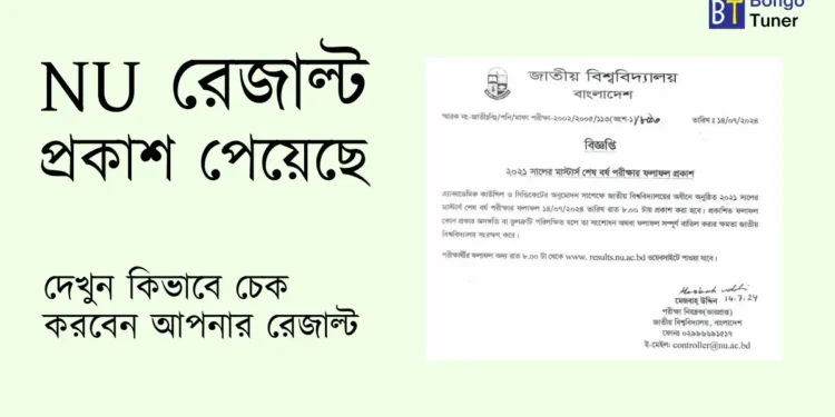 NU Masters Final Year Result 2024 – National University NU Masters Final Year Result 2024 – National University