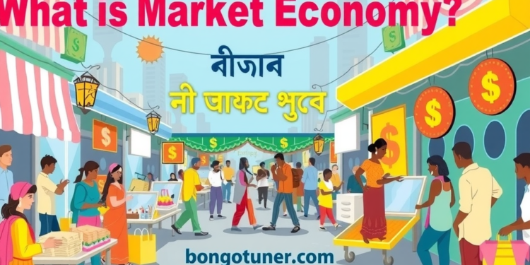 বাজার অর্থনীতি কাকে বলে? জানুন এখানে! বাজার অর্থনীতি কাকে বলে? জানুন এখানে!