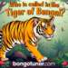 বাংলার বাঘ কাকে বলা হয়? জানুন আসল ইতিহাস! বাংলার বাঘ কাকে বলা হয়? জানুন আসল ইতিহাস!