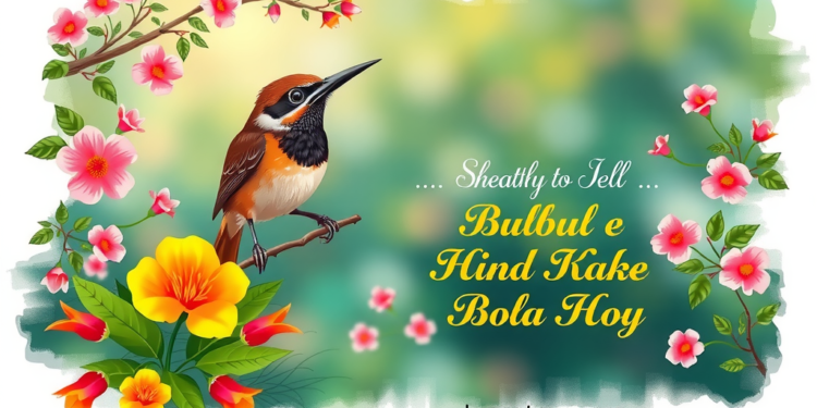বুলবুল ই হিন্দ কাকে বলা হয়? জানুন আসল উত্তর! বুলবুল ই হিন্দ কাকে বলা হয়? জানুন আসল উত্তর!