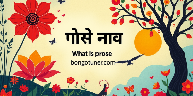গদ্য কাকে বলে? সহজ ভাষায় গদ্যের সংজ্ঞা ও প্রকারভেদ গদ্য কাকে বলে? সহজ ভাষায় গদ্যের সংজ্ঞা ও প্রকারভেদ