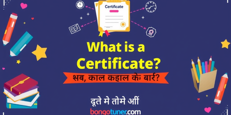 প্রত্যয়ন পত্র কাকে বলে? ব্যবহার ও নিয়ম জানুন প্রত্যয়ন পত্র কাকে বলে? ব্যবহার ও নিয়ম জানুন