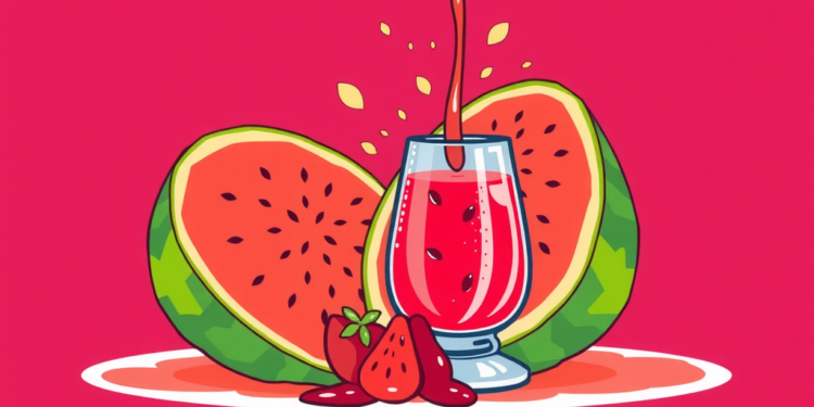 তৃষ্ণা মেটাতে তরমুজের জুস বানানোর সহজ রেসিপি! তৃষ্ণা মেটাতে তরমুজের জুস বানানোর সহজ রেসিপি!